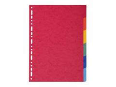 Separatore A5 6 tasti colorati
