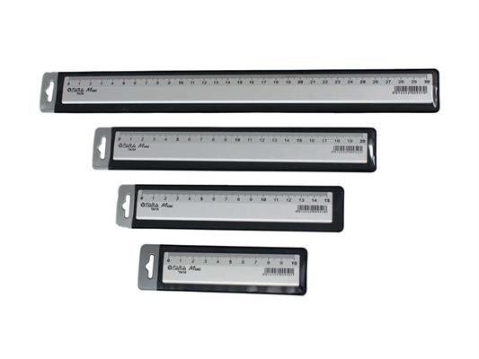 Mini riga alluminio 15cm. 20pz.