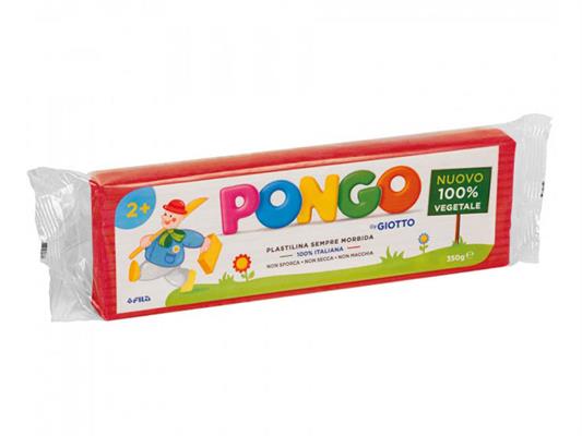 Plastilina 350gr. pongo by Giotto - Rosso