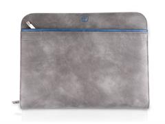 Portablocco Blue-Gate con Zip Ecopelle - Grigio 