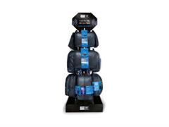 Espositore borse Citytime 14pz. + 9pz. ombrelli omaggio