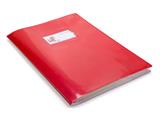 Copriquaderno green line A5 25pz.- Rosso