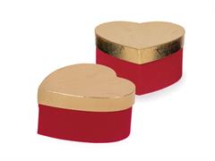 Scatola gold mini heart