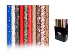 Rotolo carta regalo 70cm.x2mt. 50pz. holly tapestry