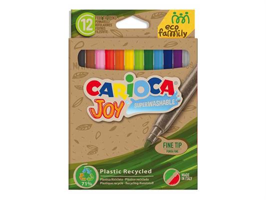 Pennarelli Joy Ecofamily punta fine