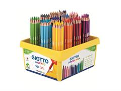 School pack 168 pastelli laccati