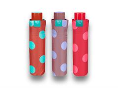 Ombrello donna mini manuale con pois