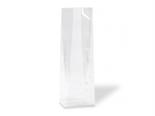 Busta trasparente fondo quadro 8x24+4 100pz