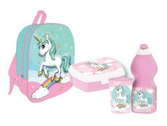 Unicorno zainetto 3D + kit accessori