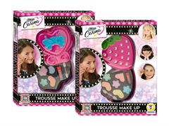 Trousse make-up cuore fragola