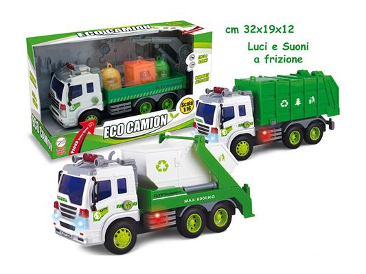 Teo's eco camion con luci e suoni