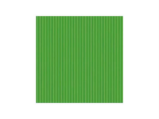 Cartoncino ondulato verde chiaro 50x70 5pz.