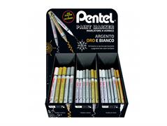 Paint Market oro argento bianco 72pz