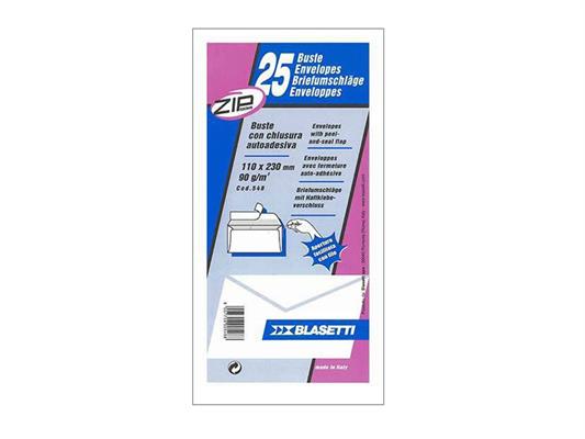 Busta 11x23 con strip 25pz.