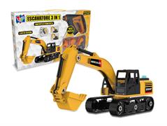 Escavatore 3 in 1 con trapano luci e suoni