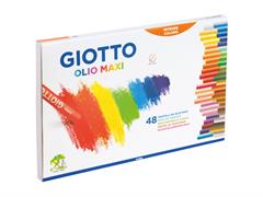 Pastelli olio maxi Giotto 48pz.