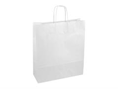 Shopper bianca 36x12x41 25pz.