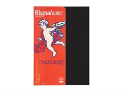 Carta A4 Cherubino 250gr. 25 fogli - Nero lucido