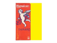 Carta A4 Cherubino 250gr. 25 fogli - Giallo lucido