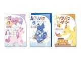 Biglietto compleanno bambini drago e unicorno