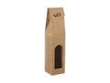 Scatola per bottiglie 1 posto juta - Ecrù