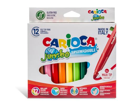 Pennarelli Carioca jumbo 12pz.