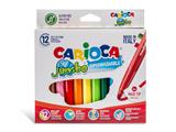 Pennarelli Carioca jumbo 12pz.