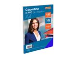 Acetato PVC A4 trasparente 180MY 100pz. - Blu