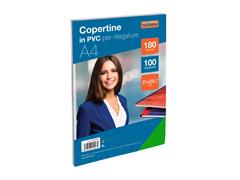 Acetato PVC A4 trasparente 180MY 100pz. - Verde