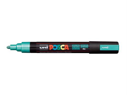 Uni Posca 5M punta media 2,5 - Verde metal