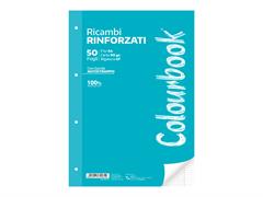 Ricambi rinforzati A4 50 fogli 90 g. - 4F 