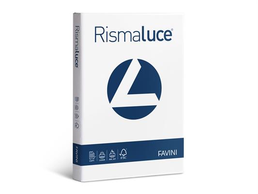Carta A4 Rismaluce 140gr 200 fogli - Bianco