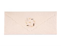 Busta Kozo 11x22 Din lang 10pz. - Flowers giallo