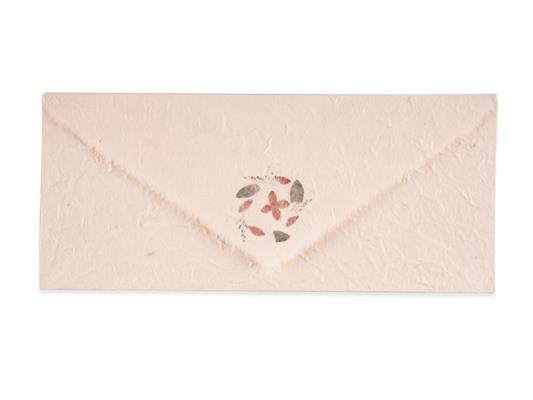 Busta Kozo 11x22 Din lang 10pz. - Flower rosso