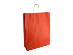 Shopper 23x10x32 sealing 25pz. - Rosso