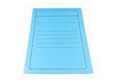 Cartella 3 lembi 50pz. - Azzurro