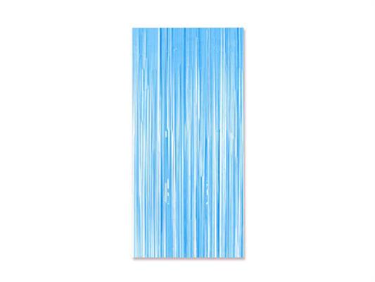 Tenda decorativa azzurra 1mt x 2 mt