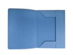 Cartella 3 lembi 50 pz. - Azzurro