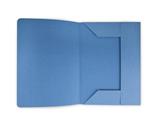Cartella 3 lembi 50 pz. - Azzurro