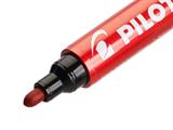 Permanent Marker 100 Punta tonda fine - Rosso