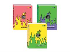 Diario standard 16 mesi Bastardi dentro Fluo flame 23/24