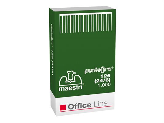 Punti 126 Maestri Oro 24/6 1000 pz.