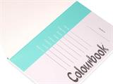 Quaderno A5 brossurato Fluo Colourbook 1R – Conf. 5 pz