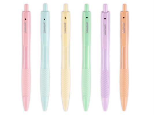 Penna a scatto pastel 160pz - Colori assortiti