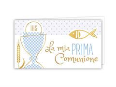 Biglietti bomboniere comunione boy 100pz.