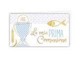 Biglietti bomboniere comunione boy 100pz.
