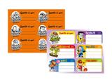 Espositore etichette Monster collection 100pz.
