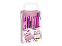 Pink & Purple set 9pz. + astuccio