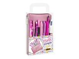 Pink & Purple set 9pz. + astuccio