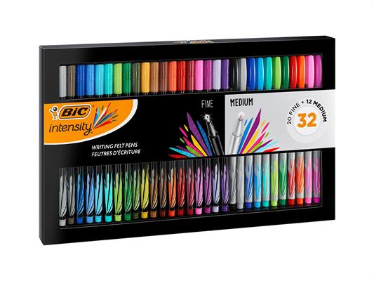 Box Bic Intensity 32pz. assortiti